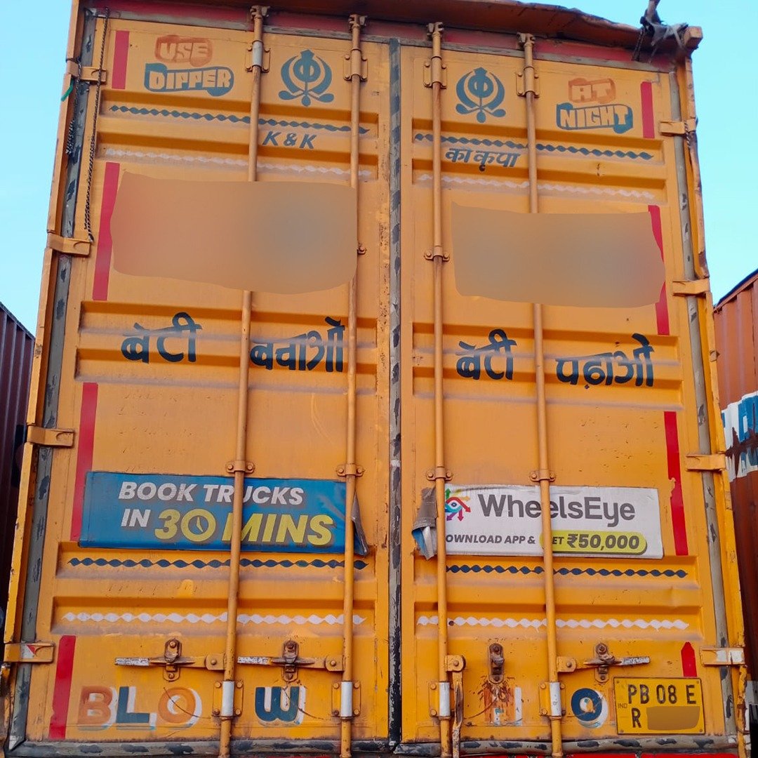 BharatBenz MANF 2021 2021 Back side