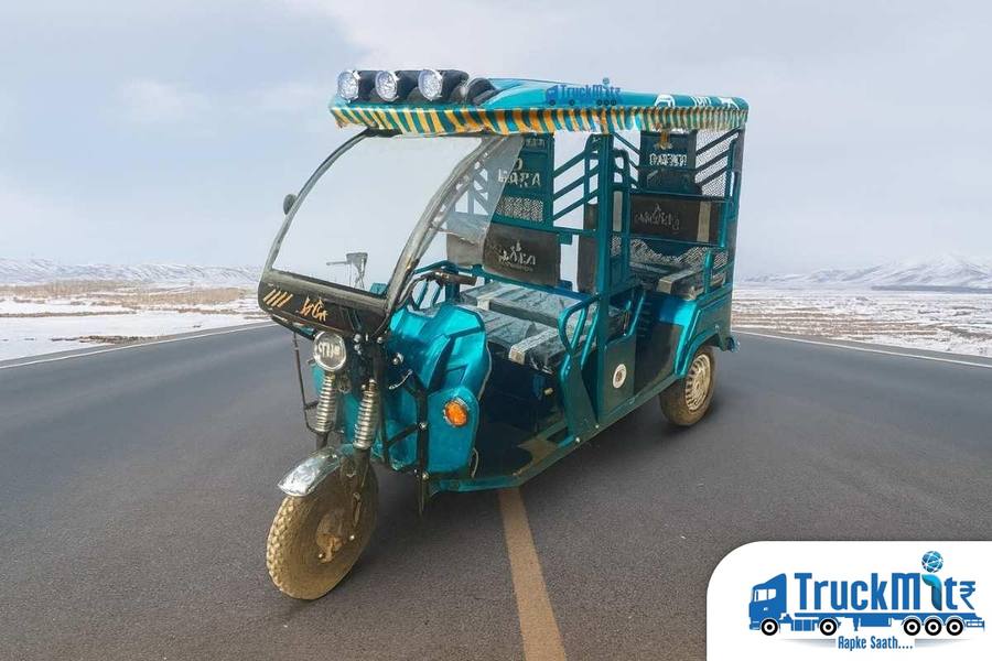 Baba Steel E-Rickshaw