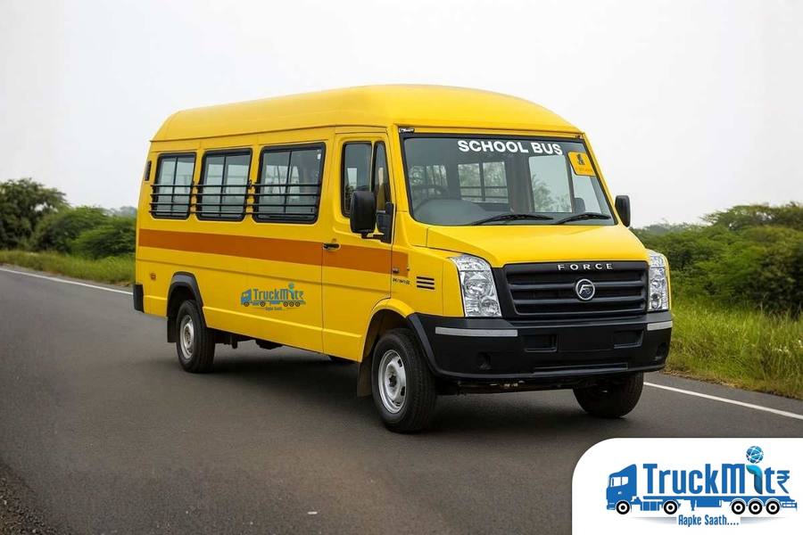 Force Traveller School Bus 4020 Wider Body