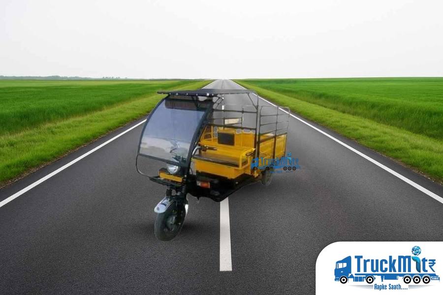 SN Solar Energy Battery Rickshaw Loader