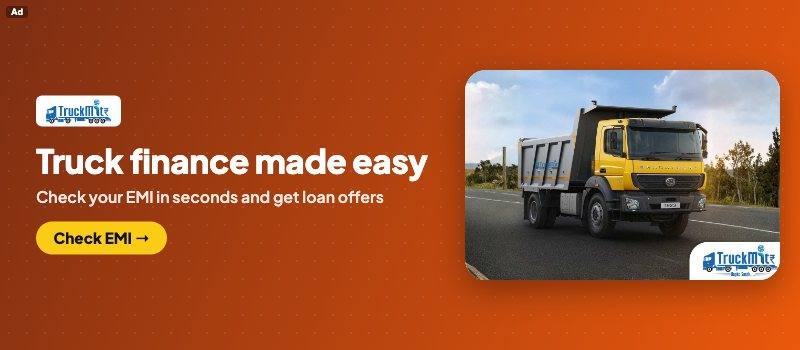 Truck finance made easy — check your EMI