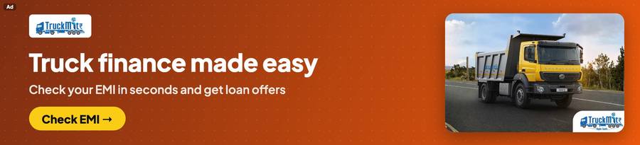 Truck finance made easy — check your EMI